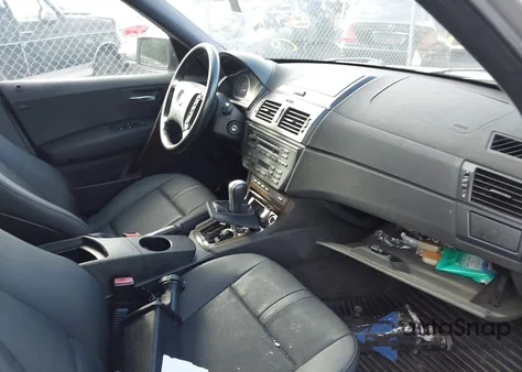 2006 BMW X3 3.0I из США, поврежденный, VIN WBXPA93486WD24727